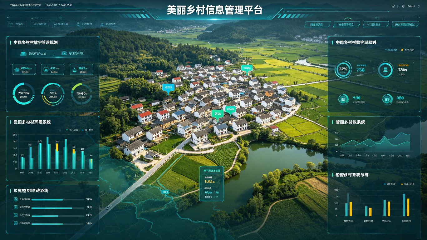 农业农村美丽乡村信息化平台 - 武汉寒玉科技有限公司