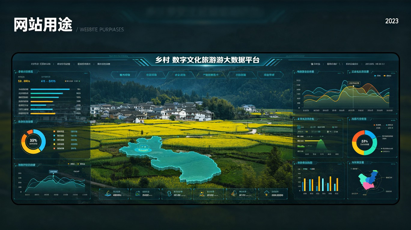 农业农村数字文旅大数据平台 - 武汉寒玉科技有限公司